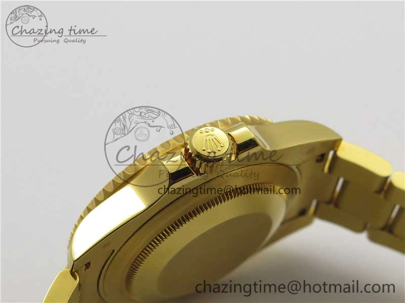 Submariner 116618 LV VRF Best Edition YG Wrapped Green Dial on YG Wrapped Bracelet A2836 MAX Version