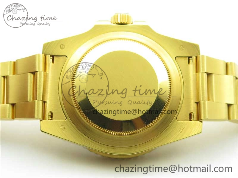 Submariner 116618 LV VRF Best Edition YG Wrapped Green Dial on YG Wrapped Bracelet A2836 MAX Version