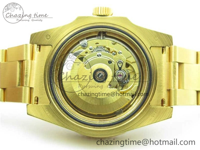 Submariner 116618 LV VRF Best Edition YG Wrapped Green Dial on YG Wrapped Bracelet A2836 MAX Version