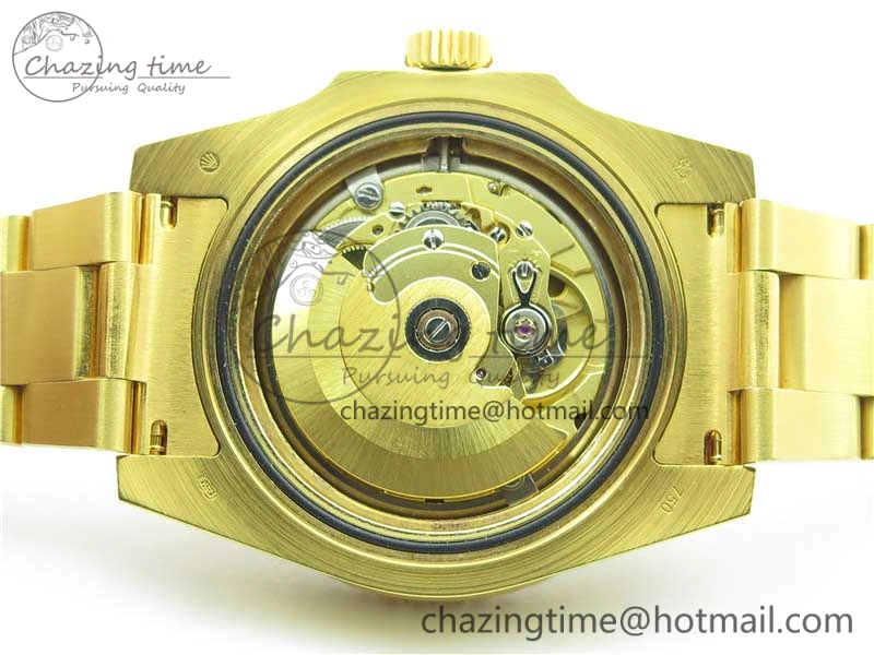 Submariner 116618 LV VRF Best Edition YG Wrapped Green Dial on YG Wrapped Bracelet A2836 MAX Version