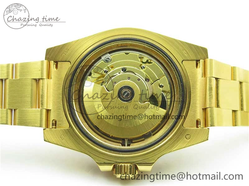 Submariner 116618 LV VRF Best Edition YG Wrapped Green Dial on YG Wrapped Bracelet A2836 MAX Version