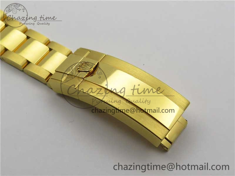 Submariner 116618 LV VRF Best Edition YG Wrapped Green Dial on YG Wrapped Bracelet A2836 MAX Version