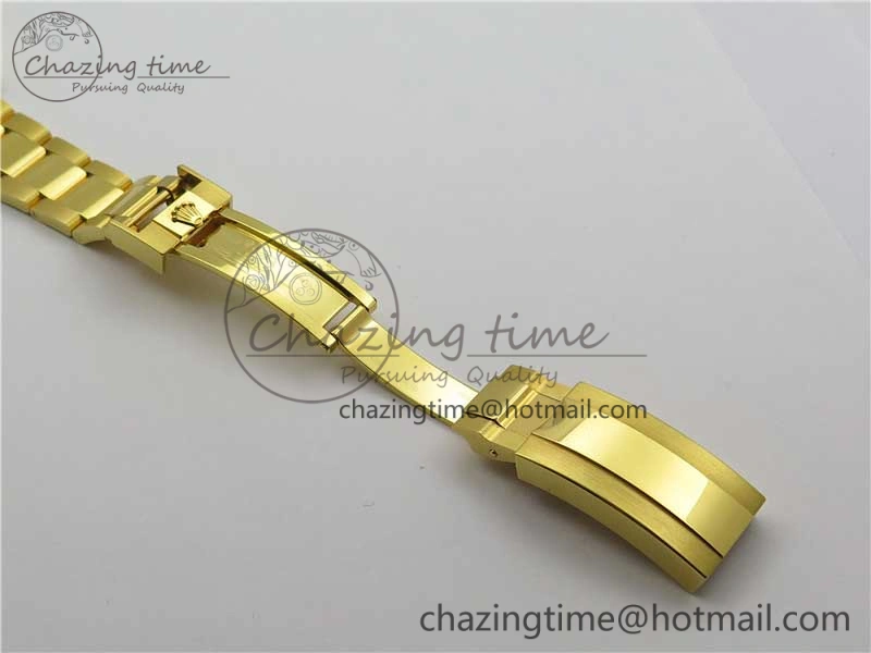 Submariner 116618 LV VRF Best Edition YG Wrapped Green Dial on YG Wrapped Bracelet A2836 MAX Version