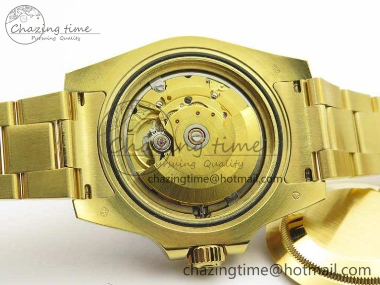 Submariner 116618LB Full YG Wrapped VRF 1:1 Best Edition Blue Dial On Full YG Wrapped Bracelet A2836