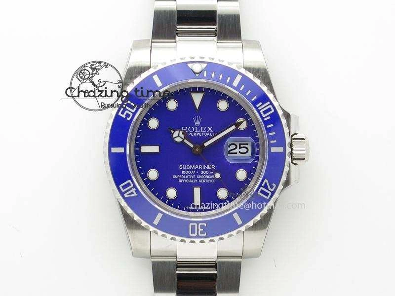 Submariner 116619 LB Blue Ceramic 1:1 Noob Best Edition A2836 V2
