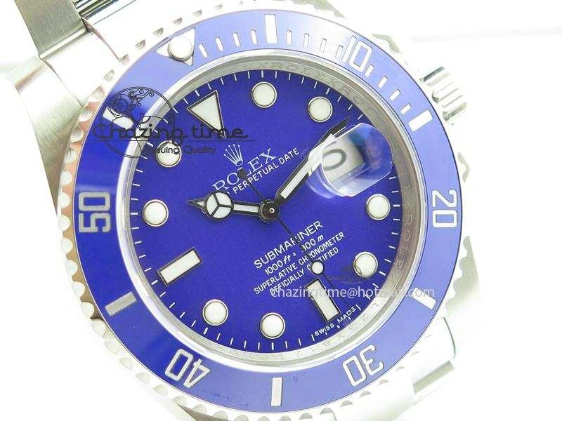 Submariner 116619 LB Blue Ceramic 1:1 Noob Best Edition A2836 V2