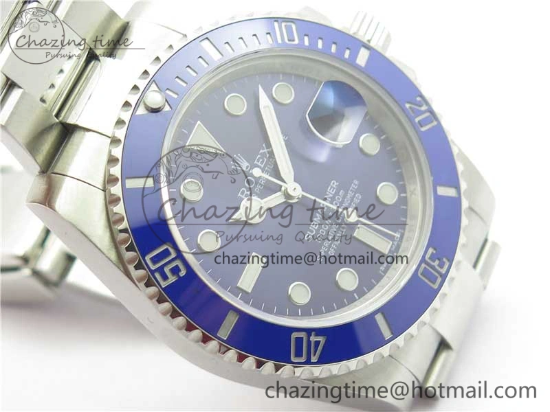 Submariner 116619 LB Blue Ceramic 316L Bp Maker 1:1 Best Edition Blue Dial on SS Bracelet SA3135 V2