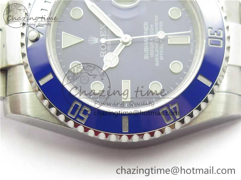 Submariner 116619 LB Blue Ceramic 316L Bp Maker 1:1 Best Edition Blue Dial on SS Bracelet SA3135 V2