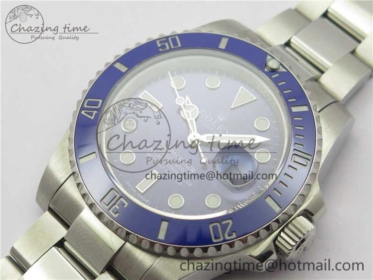 Submariner 116619 LB Blue Ceramic 316L Bp Maker 1:1 Best Edition Blue Dial on SS Bracelet SA3135 V2