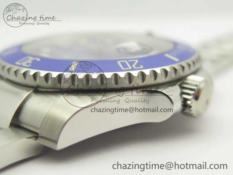 Submariner 116619 LB Blue Ceramic JF Best Edition Blue Dial on SS Bracelet A2824