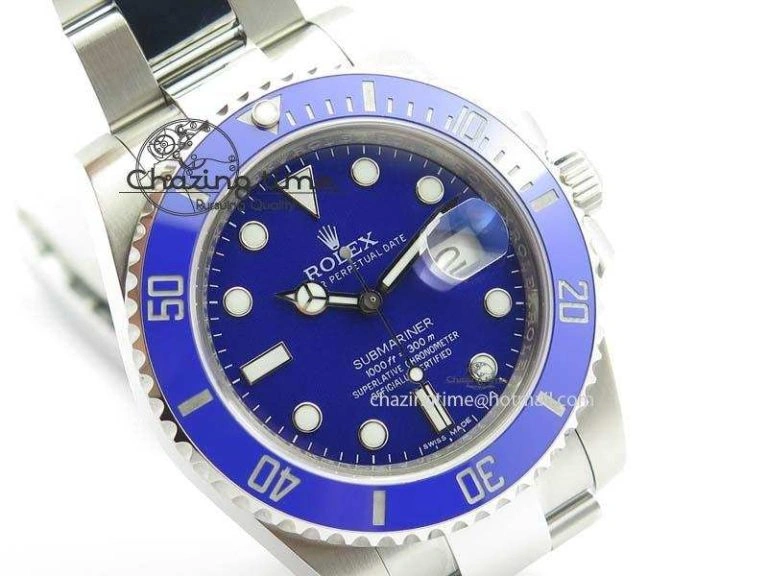 Submariner 116619 LB Blue Ceramic V7 1:1 Noob Best Edition A2836