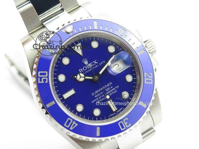 Submariner 116619 LB Blue Ceramic V7 1:1 Noob Best Edition A2836