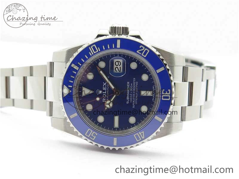 Submariner 116619 LB Blue Ceramic VSF 1:1 Best Edition 904L SS Case and Bracelet VS3135