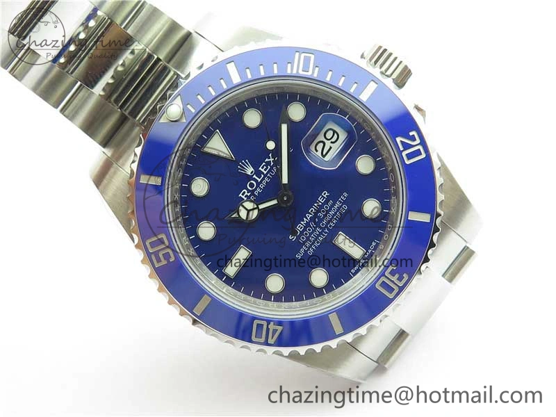 Submariner 116619 LB Blue Ceramic VSF 1:1 Best Edition 904L SS Case and Bracelet VS3135