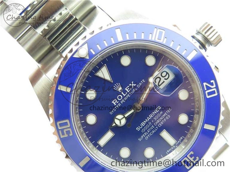 Submariner 116619 LB Blue Ceramic VSF 1:1 Best Edition 904L SS Case and Bracelet VS3135