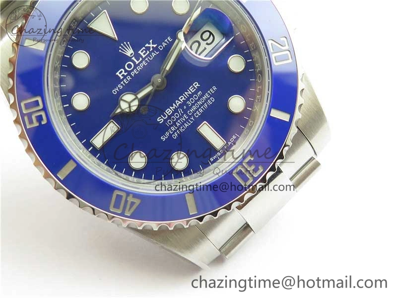 Submariner 116619 LB Blue Ceramic VSF 1:1 Best Edition 904L SS Case and Bracelet VS3135