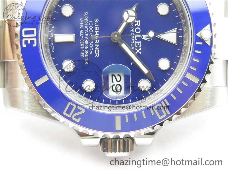 Submariner 116619 LB Blue Ceramic VSF 1:1 Best Edition 904L SS Case and Bracelet VS3135