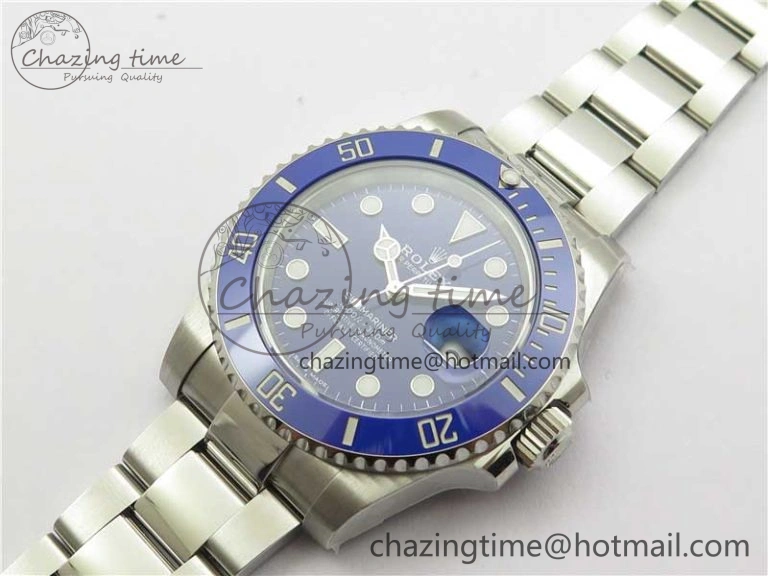 Submariner 116619 LB Blue Ceramic VSF 1:1 Best Edition 904L SS Case and Bracelet VS3135