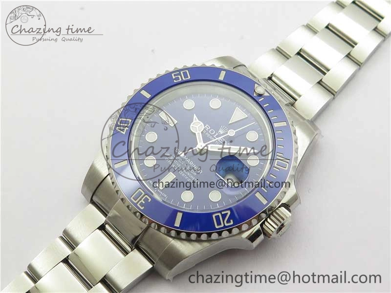 Submariner 116619 LB Blue Ceramic VSF 1:1 Best Edition 904L SS Case and Bracelet VS3135