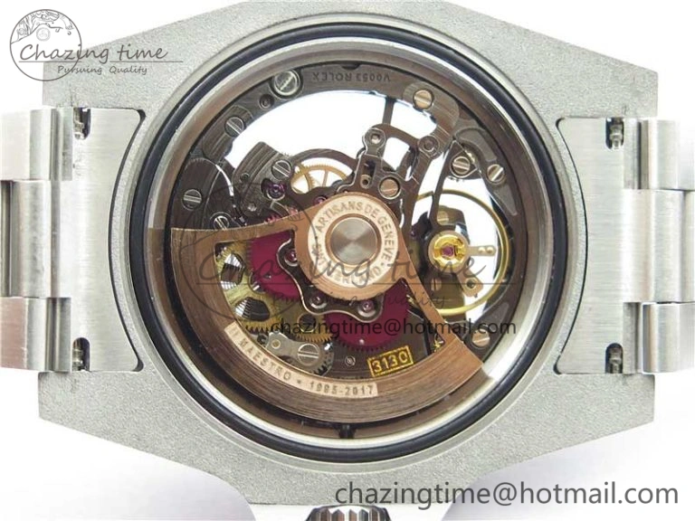 Submariner 116660 Andrea Pirlo SS WWF Best Edition Carbon Bezel on Skeleton SA3130