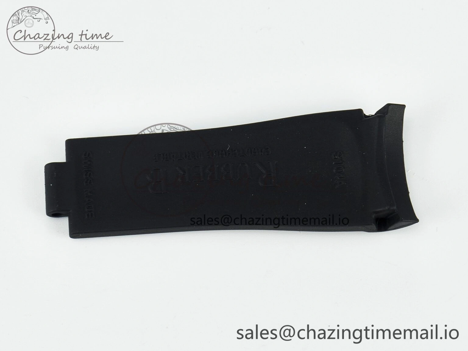 Submariner 126610 1:1 Best Edition Black Rubber Strap (Fits the Gen size)