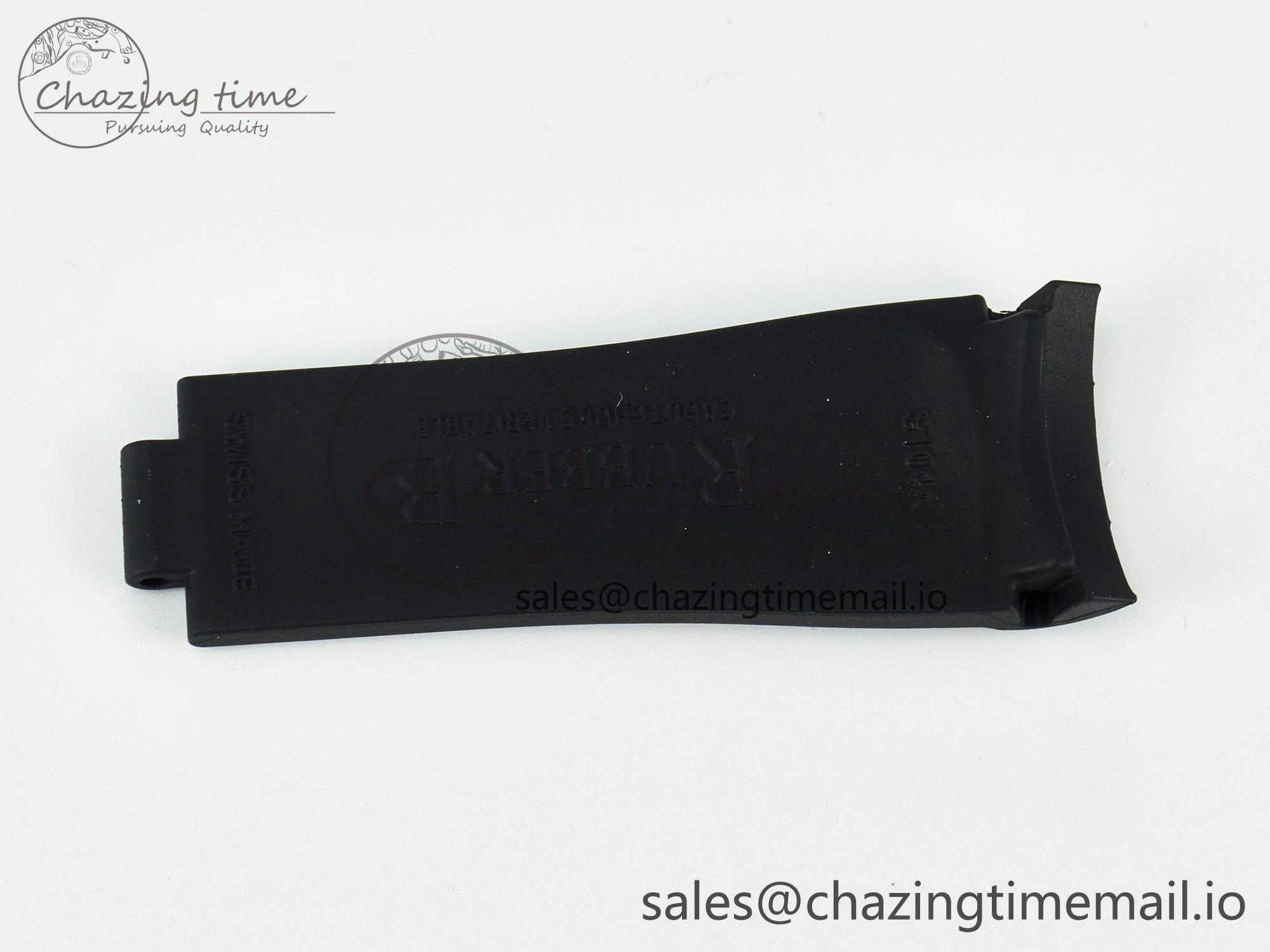 Submariner 126610 1:1 Best Edition Black Rubber Strap (Fits the Gen size)