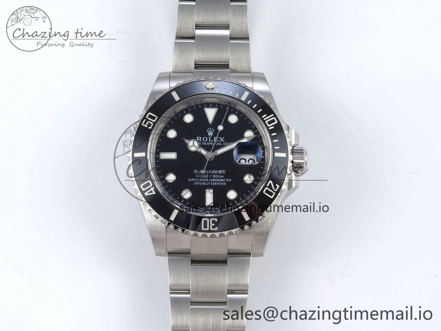 Submariner 126610 LN 904L SS THBF 1:1 Best Edition Black Dial On 904L SS Bracelet SH3235
