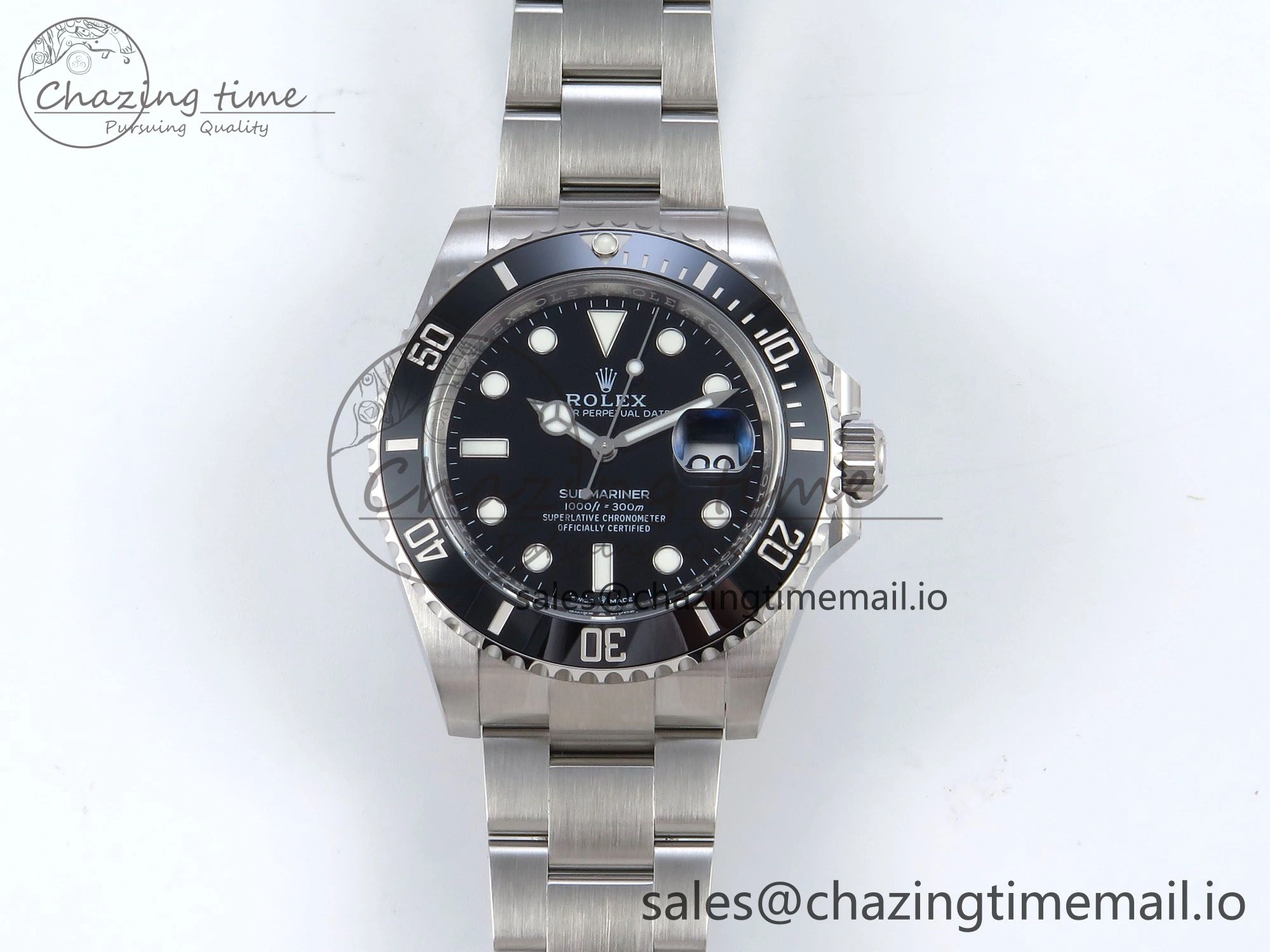 Submariner 126610 LN 904L SS THBF 1:1 Best Edition Black Dial On 904L SS Bracelet SH3235