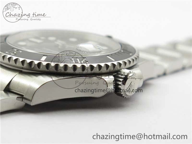 Submariner 126610 LN Black Ceramic Noob 1:1 Best Edition 904L SS Case and Bracelet A2824