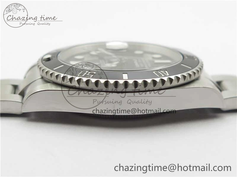 Submariner 126610 LN Black Ceramic Noob 1:1 Best Edition 904L SS Case and Bracelet A2824