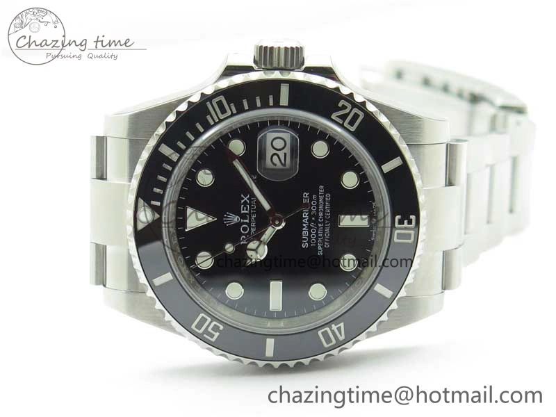 Submariner 126610 LN Black Ceramic Noob 1:1 Best Edition 904L SS Case and Bracelet A2824