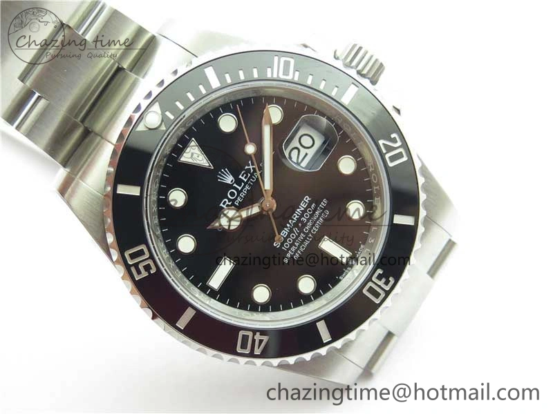 Submariner 126610 LN Black Ceramic Noob 1:1 Best Edition 904L SS Case and Bracelet A2824