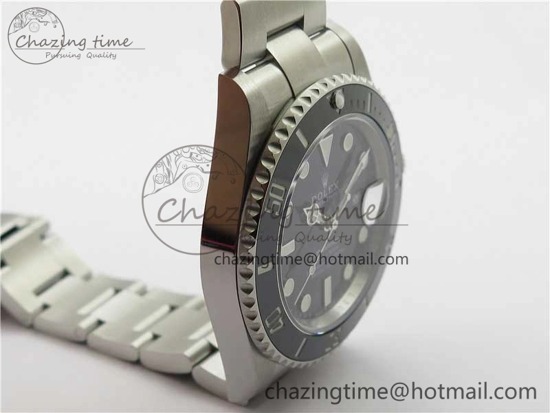 Submariner 126610 LN Black Ceramic Noob 1:1 Best Edition 904L SS Case and Bracelet A2824