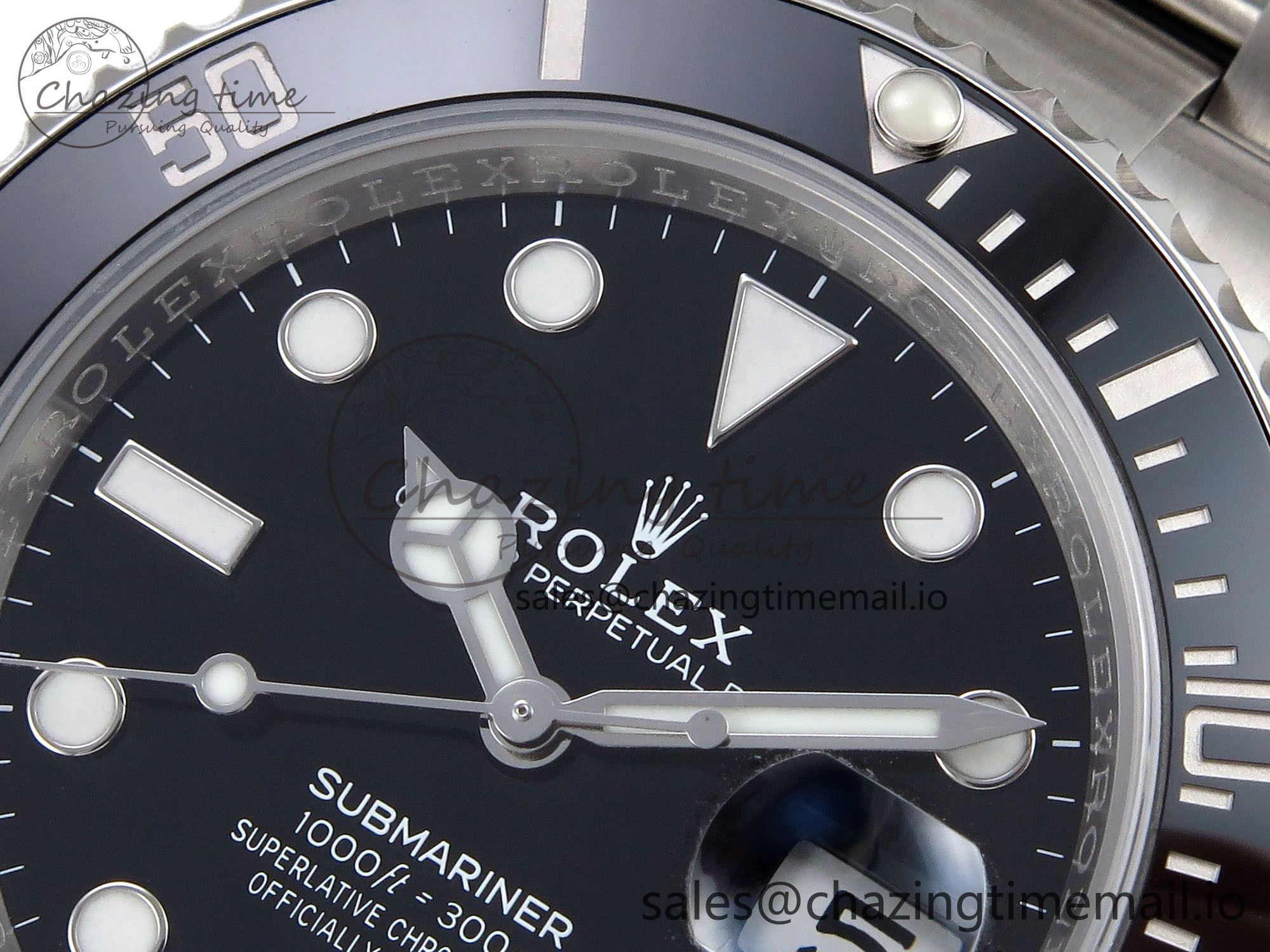 Submariner 126610 LN HGF 1:1 Best Edition Black Dial on SS Bracelet SH3235 V2