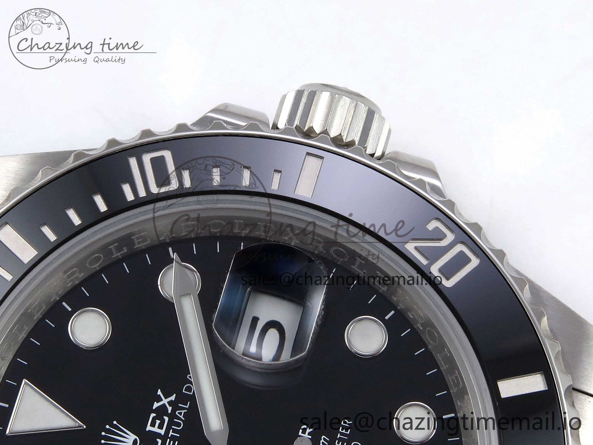 Submariner 126610 LN HGF 1:1 Best Edition Black Dial on SS Bracelet SH3235 V2