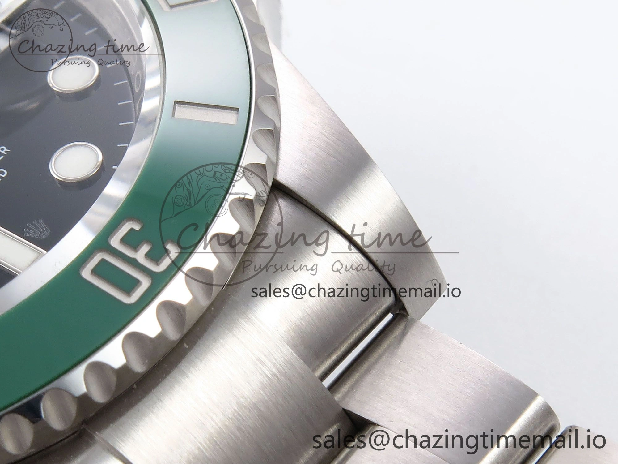 Submariner 126610 LV 41mm RF 1:1 Best Edition Green Ceramic on SS 904L Bracelet Steel VR3235