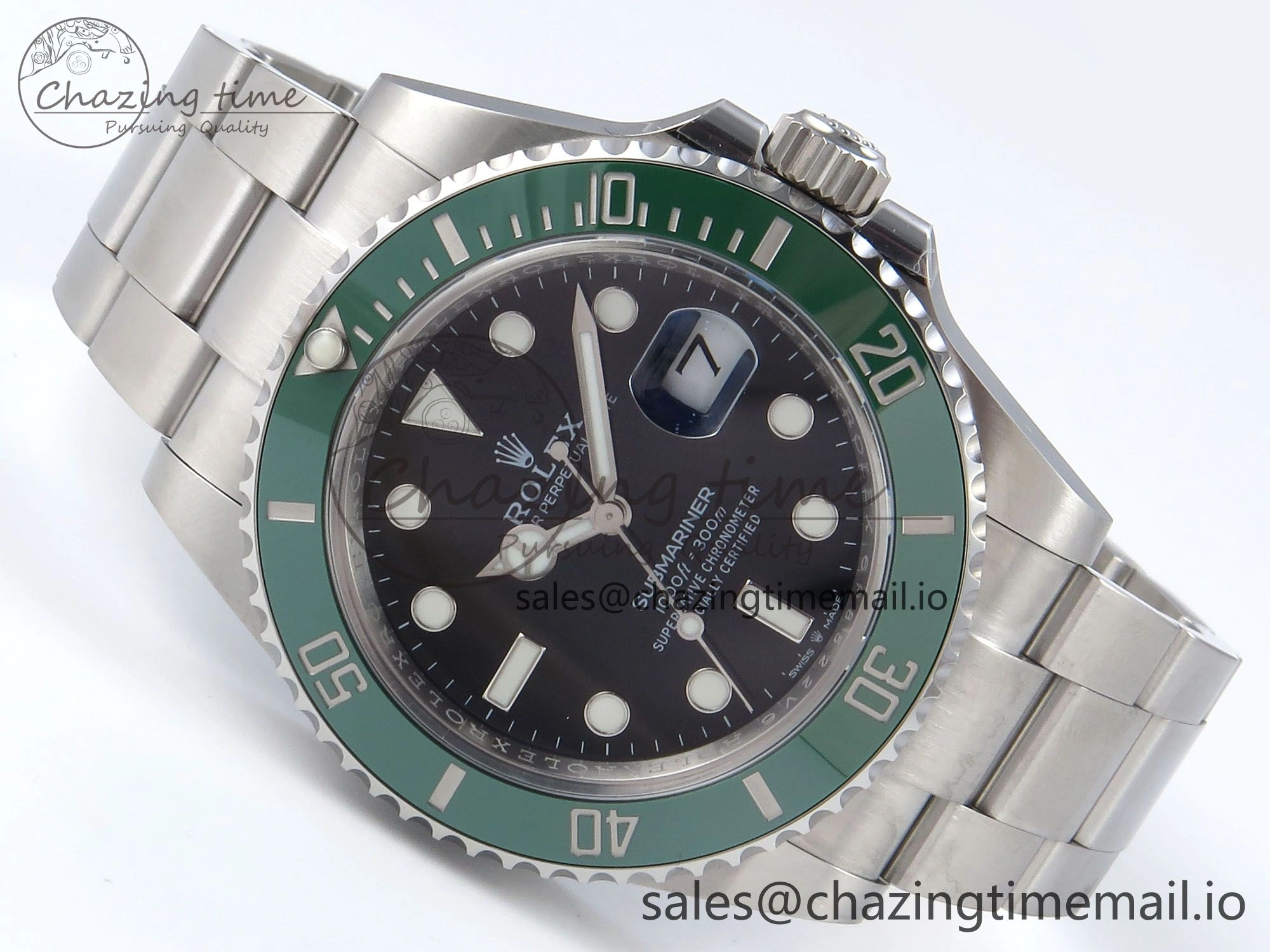 Submariner 126610 LV 904L SS THBF 1:1 Best Edition Black Dial On 904L SS Bracelet SH3235
