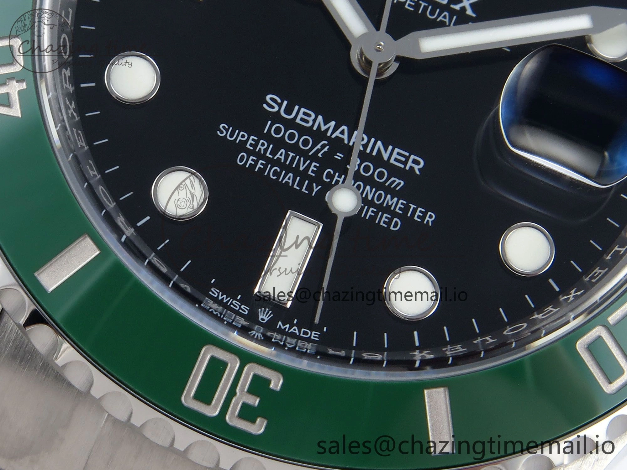 Submariner 126610 LV 904L SS THBF 1:1 Best Edition Black Dial On 904L SS Bracelet SH3235
