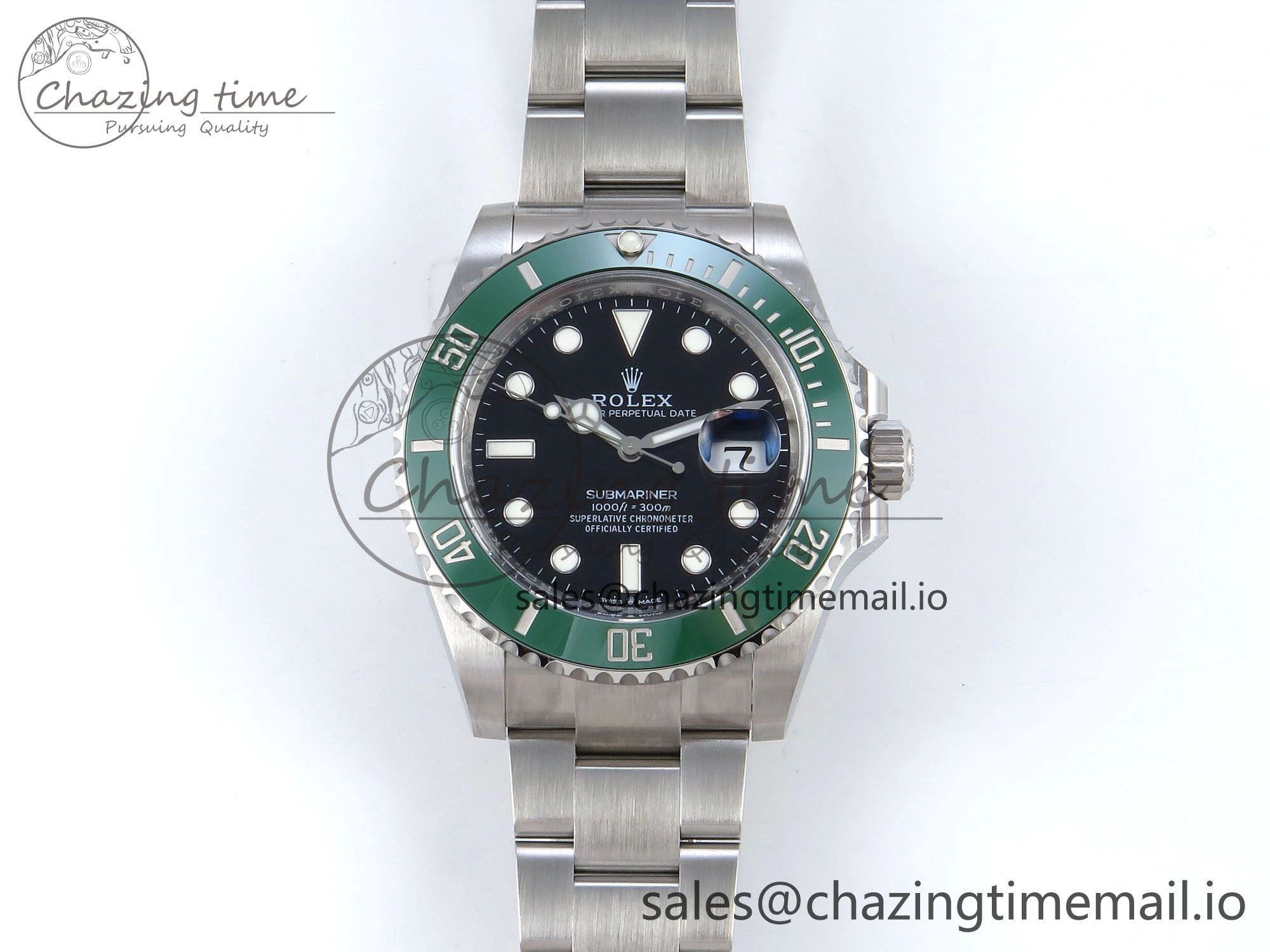 Submariner 126610 LV 904L SS THBF 1:1 Best Edition Black Dial On 904L SS Bracelet SH3235