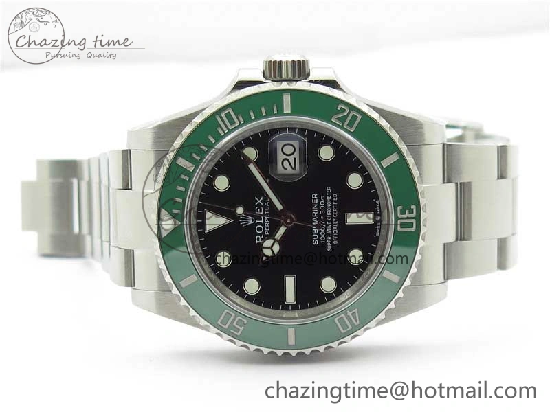 Submariner 126610 LV ‘Cermit’ Green Ceramic Noob 1:1 Best Edition 904L SS Case and Bracelet A2824