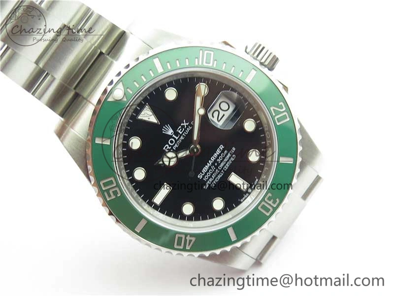 Submariner 126610 LV ‘Cermit’ Green Ceramic Noob 1:1 Best Edition 904L SS Case and Bracelet A2824