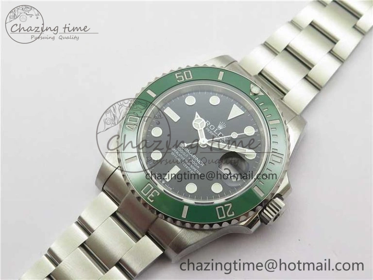 Submariner 126610 LV ‘Cermit’ Green Ceramic Noob 1:1 Best Edition 904L SS Case and Bracelet A2824