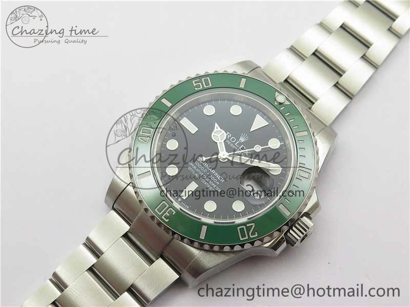 Submariner 126610 LV ‘Cermit’ Green Ceramic Noob 1:1 Best Edition 904L SS Case and Bracelet A2824