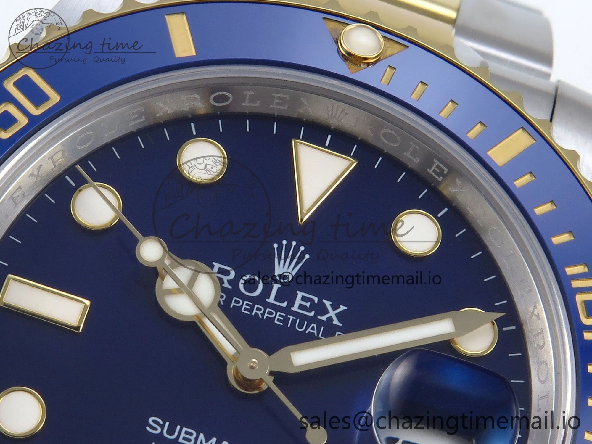 Submariner 126613 LB 904L SS YG THBF 1:1 Best Edition Blue Dial On 904L SS YG Bracelet SH3235
