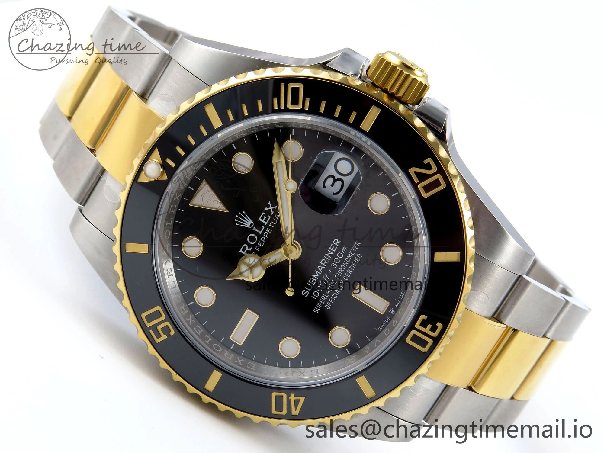 Submariner 126613 LB Black Ceramic ARF 1:1 Best Edition 904L SS Case and Bracelet SH3235