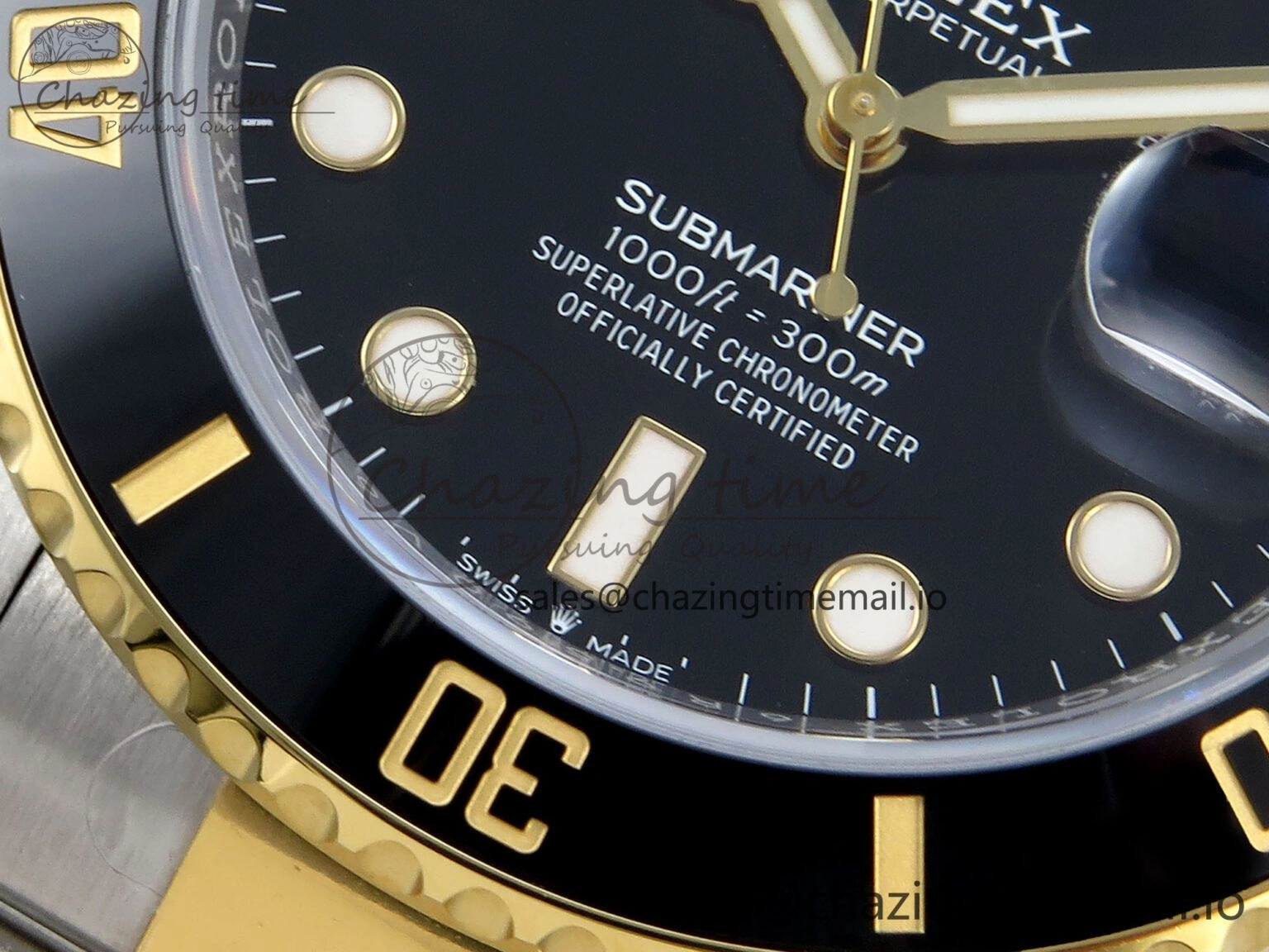 Submariner 126613 LB Black Ceramic ARF 1:1 Best Edition 904L SS Case and Bracelet SH3235