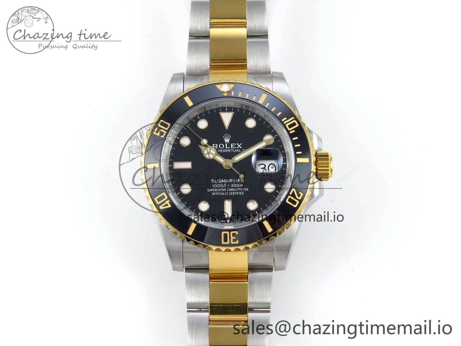 Submariner 126613 LB Black Ceramic ARF 1:1 Best Edition 904L SS Case and Bracelet SH3235