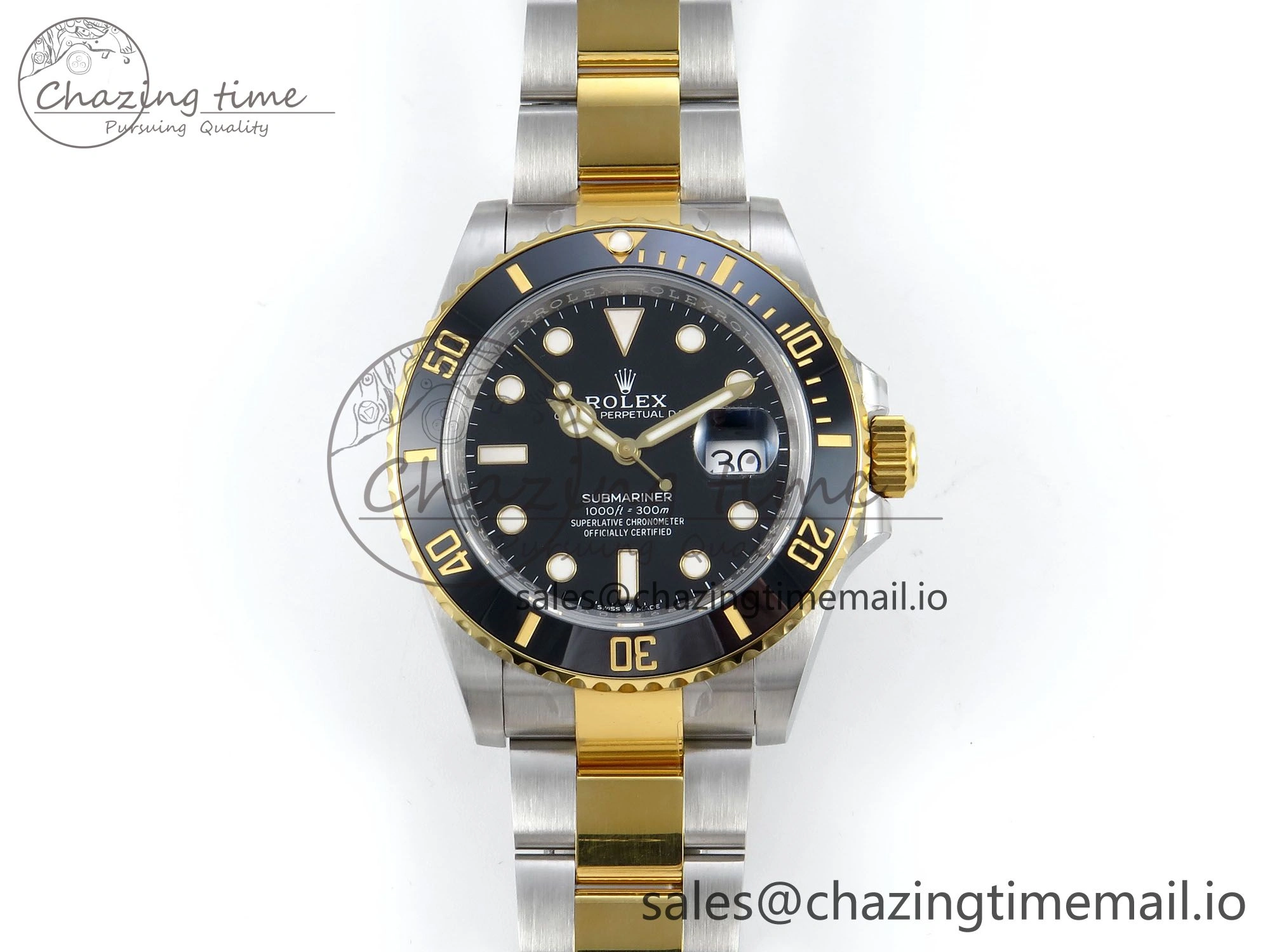 Submariner 126613 LB Black Ceramic ARF 1:1 Best Edition 904L SS Case and Bracelet SH3235