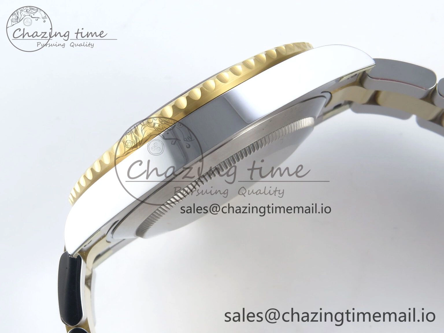 Submariner 126613 LN 904L SS YG THBF 1:1 Best Edition Black Dial On 904L SS YG Bracelet SH3235