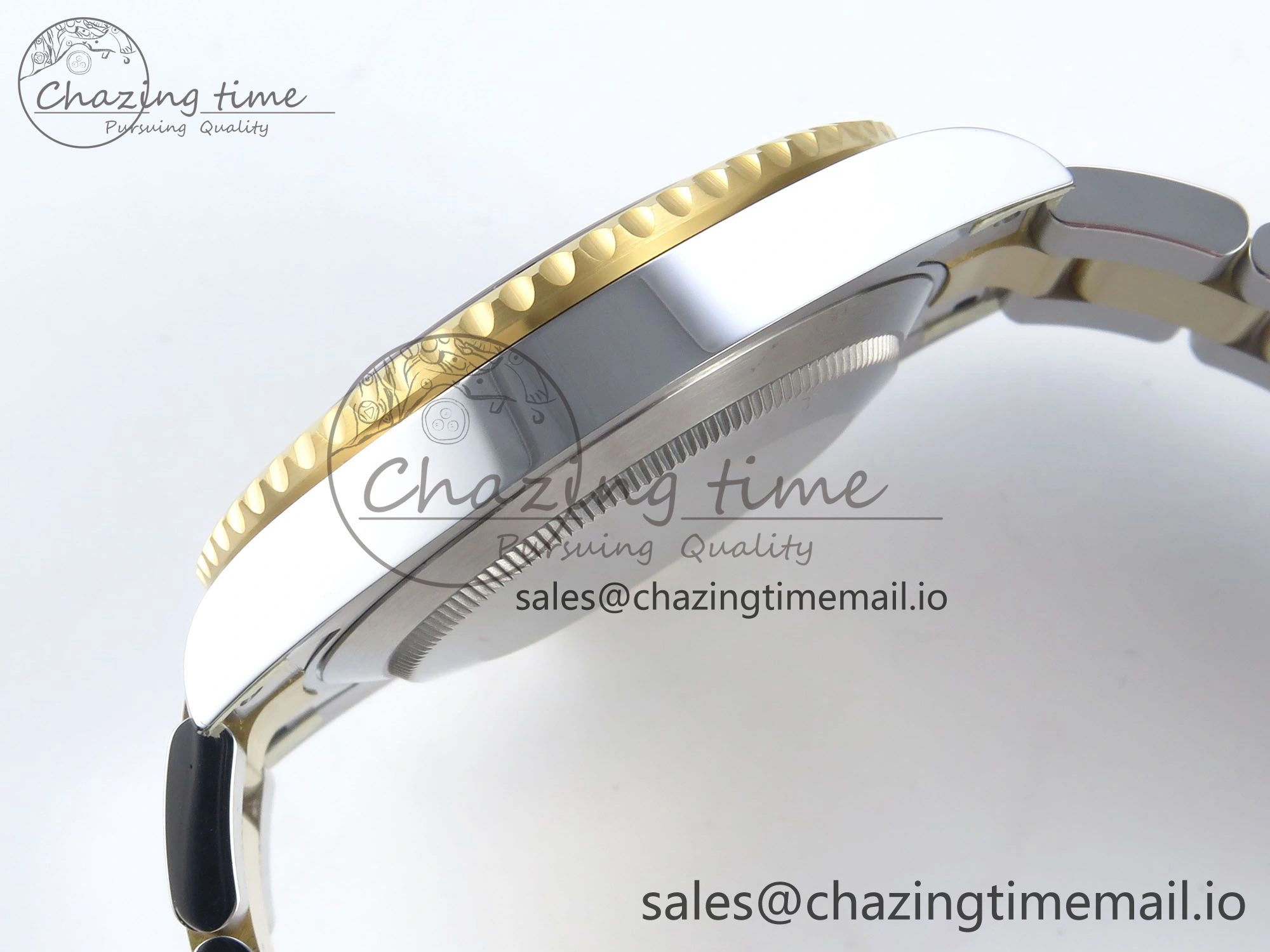 Submariner 126613 LN 904L SS YG THBF 1:1 Best Edition Black Dial On 904L SS YG Bracelet SH3235